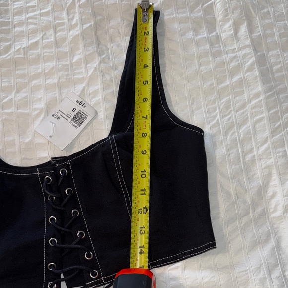 Forever 21 Lace-Up top Brand New - Picture 6 of 6
